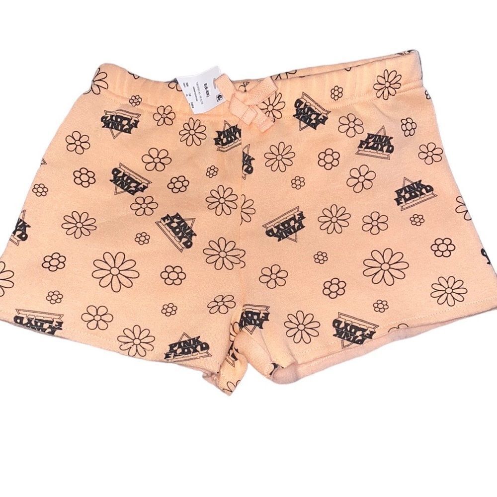 Pink Floyd Licensed Girls Shorts size S 6-6x NWT